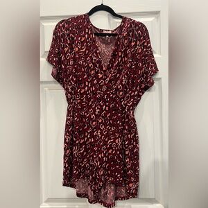 Cheeta print romper